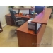 Autumn Maple L Suite Reception Desk with Transaction Counter